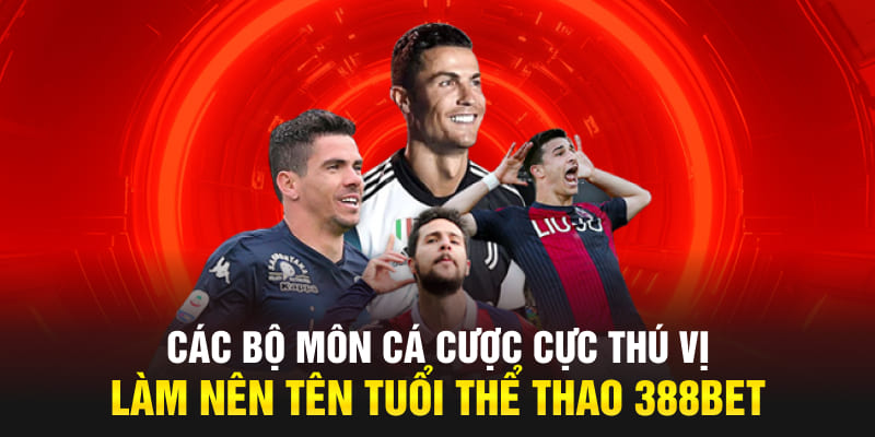 Các bộ môn cá cược cực thú vị làm nên tên tuổi thể thao 388bet